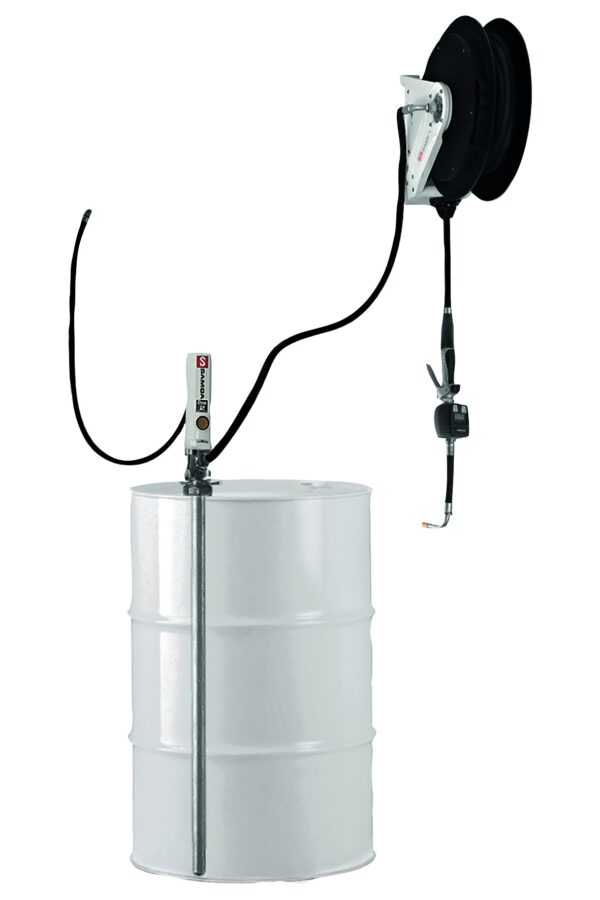 Bild von "PumpMaster 2" - 3:1 Ölpumpenset mit 10 m Schlauchaufroller.
